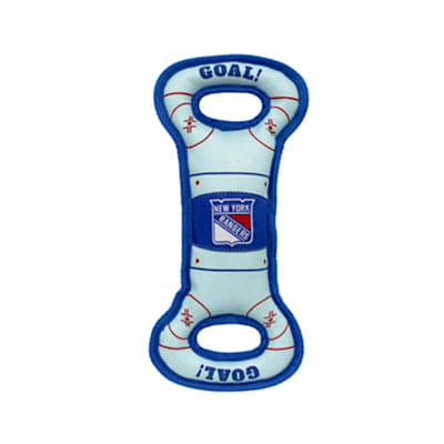  (Pets First Rink Tug Toy - New York Rangers)