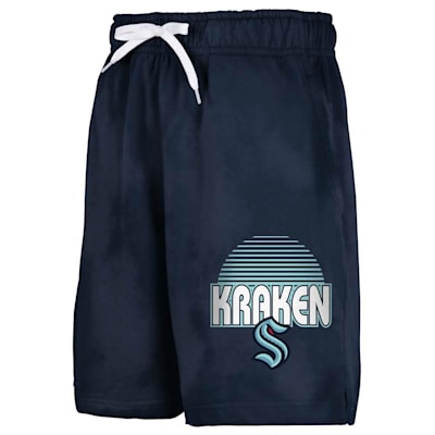  (Outerstuff Beach Bum Shorts - Seattle Kraken - Youth)