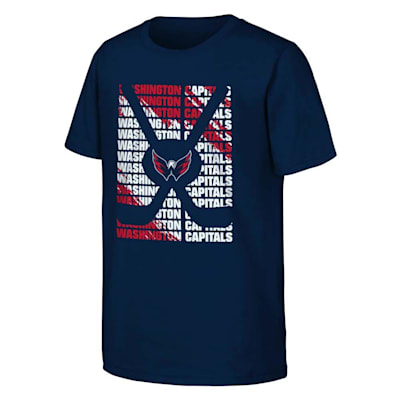  (Outerstuff Box Short Sleeve Tee - Washington Capitals - Youth)