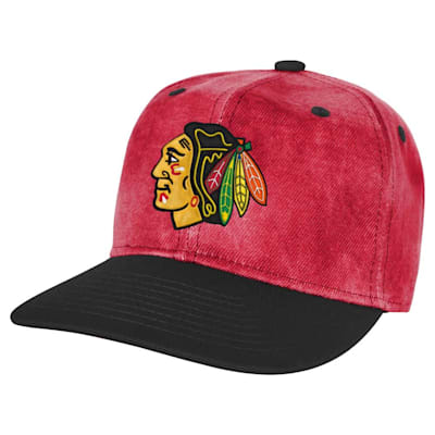  (Outerstuff Sun Drenched Snapback Hat - Chicago Blackhawks - Youth)
