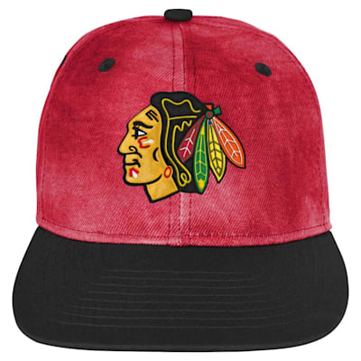  (Outerstuff Sun Drenched Snapback Hat - Chicago Blackhawks - Youth)