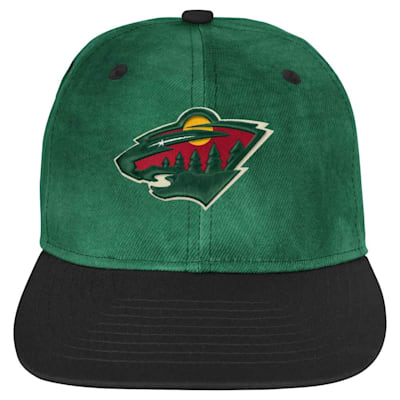  (Outerstuff Sun Drenched Snapback Hat - Minnesota Wild - Youth)