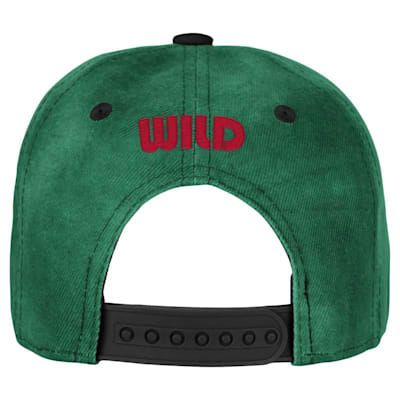  (Outerstuff Sun Drenched Snapback Hat - Minnesota Wild - Youth)