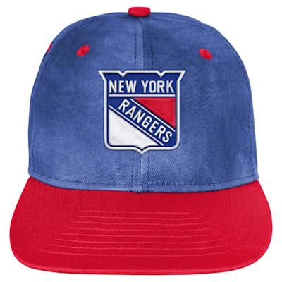 (Outerstuff Sun Drenched Snapback Hat - New York Rangers - Youth)