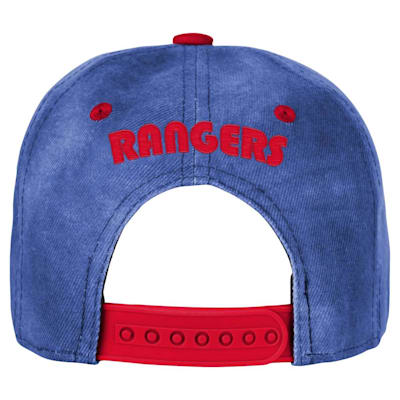  (Outerstuff Sun Drenched Snapback Hat - New York Rangers - Youth)