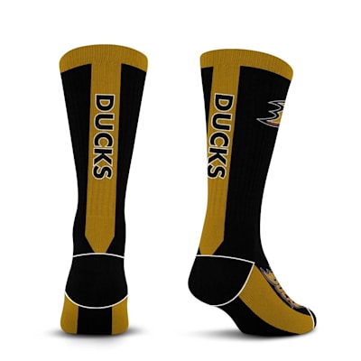  (For Bare Feet MVP Crew Sock - Anaheim Ducks - Adult)