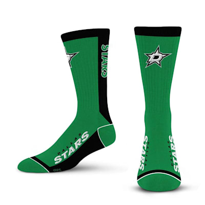  (For Bare Feet MVP Crew Sock - Dallas Stars - Adult)
