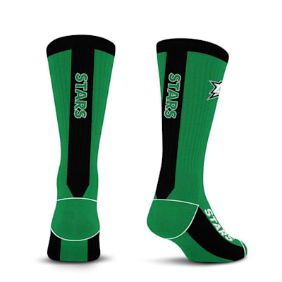  (For Bare Feet MVP Crew Sock - Dallas Stars - Adult)