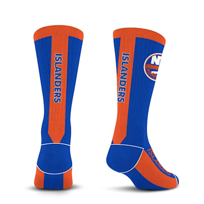  (For Bare Feet MVP Crew Sock - New York Islanders - Adult)