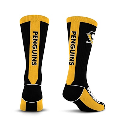  (For Bare Feet MVP Crew Sock - Pittsburgh Penguins - Adult)