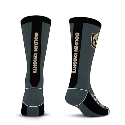  (For Bare Feet MVP Crew Sock - Vegas Golden Knights - Adult)