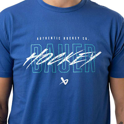  (Bauer Authentic Hockey Tee Shirt - Adult)