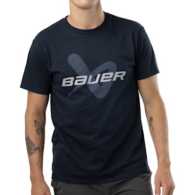  (Bauer Core Lock Up Short Sleeve Tee Shirt - Adult)