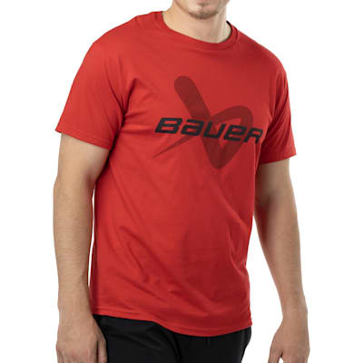  (Bauer Core Lock Up Short Sleeve Tee Shirt - Adult)