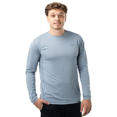  (Bauer FLC Long Sleeve Tech Tee Shirt - Adult)