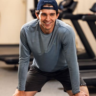  (Bauer FLC Long Sleeve Tech Tee Shirt - Adult)