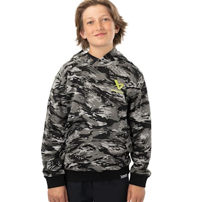  (Bauer Painted Camo Hoodie - Youth)
