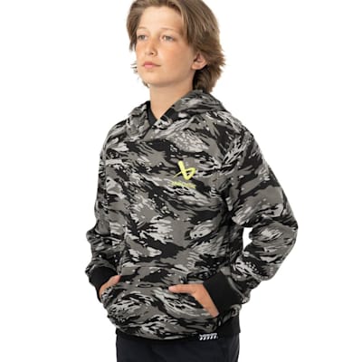  (Bauer Painted Camo Hoodie - Youth)