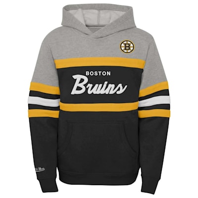  (Mitchell & Ness Head Coach Hoodie - Boston Bruins - Youth)