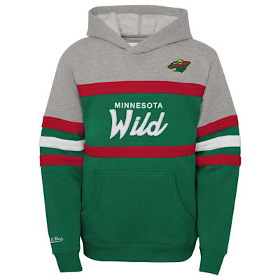  (Mitchell & Ness Head Coach Hoodie - Minnesota Wild - Adult)