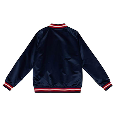  (Mitchell & Ness Light Weight Satin Jacket - New York Rangers - Youth)