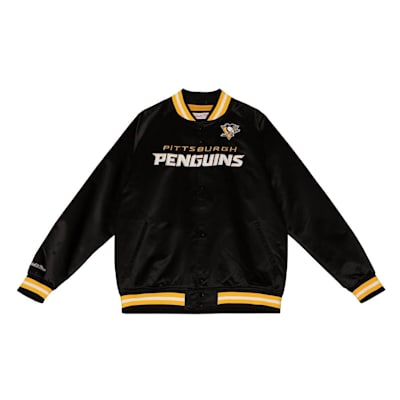  (Mitchell & Ness Lightweight Satin Jacket - Pittsburgh Penguins - Youth)