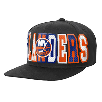  (Mitchell & Ness Varsity Bust Snapback Hat - New York Islanders - Youth)
