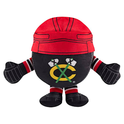  (Uncanny Brands 8" Puck Plush - Chicago Blackhawks)