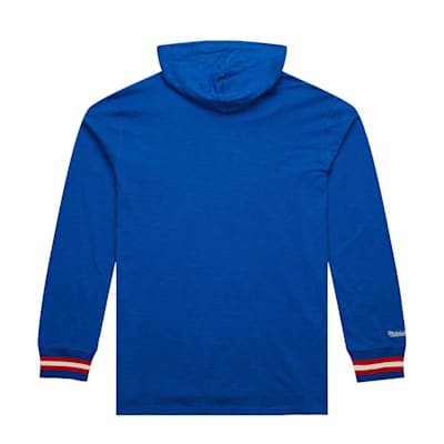  (Mitchell & Ness Legendary Slub Long Sleeve Hoodie - New York Rangers - Adult)