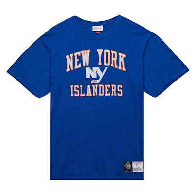  (Mitchell & Ness Legendary Slub Short Sleeve Tee - New York Islanders - Adult)