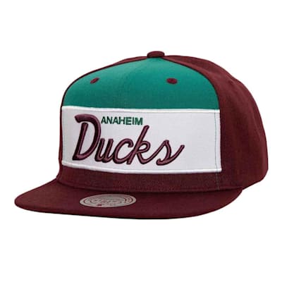  (Mitchell & Ness Retro Sport Snapback Hat - Anaheim Ducks - Adult)
