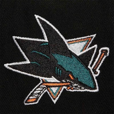  (Mitchell & Ness Retro Sport Snapback Hat - San Jose Sharks - Adult)