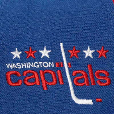  (Mitchell & Ness Retro Sport Snapback Hat - Washington Capitals - Adult)