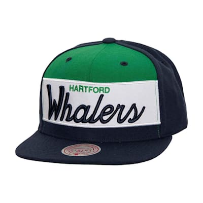  (Mitchell & Ness Retro Sport Snapback Hat - Hartford Whalers - Adult)