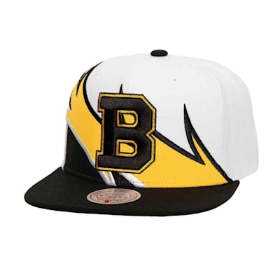  (Mitchell & Ness Waverunner Snapback Hat - Boston Bruins - Adult)