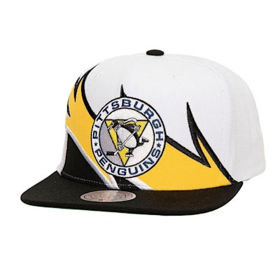  (Mitchell & Ness Waverunner Snapback Hat - Pittsburgh Penguins - Adult)