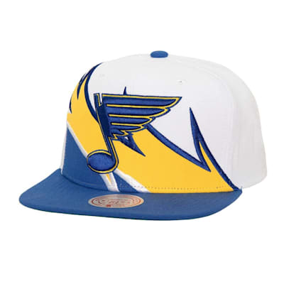  (Mitchell & Ness Waverunner Snapback Hat - St. Louis Blues - Adult)