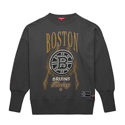  (Mitchell & Ness Logo LT Crew 2.0 - Boston Bruins - Womens)