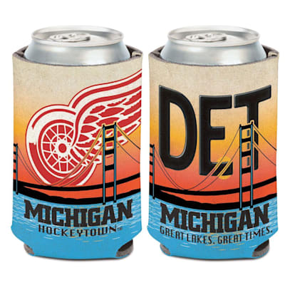  (Wincraft 12oz Can Cooler License Plate - Detroit Red Wings)
