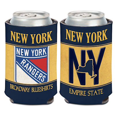  (Wincraft 12oz Can Cooler License Plate - New York Rangers)