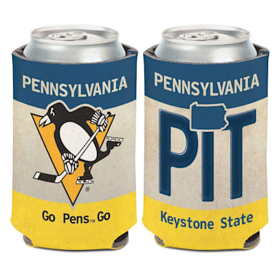  (Wincraft 12oz Can Cooler License Plate - Pittsburgh Penguins)
