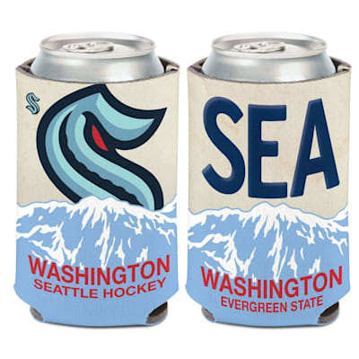  (Wincraft 12oz Can Cooler License Plate - Seattle Kraken)