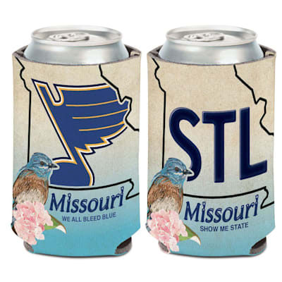  (Wincraft 12oz Can Cooler License Plate - St. Louis Blues)