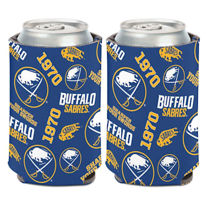 (Wincraft 12oz Can Cooler Scatter Print - Buffalo Sabres)