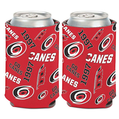  (Wincraft 12oz Can Cooler Scatter Print - Carolina Hurricanes)