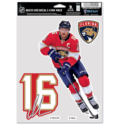  (Wincraft Multi-Use Player Decal 3 Fan Pack - Florida Panthers)