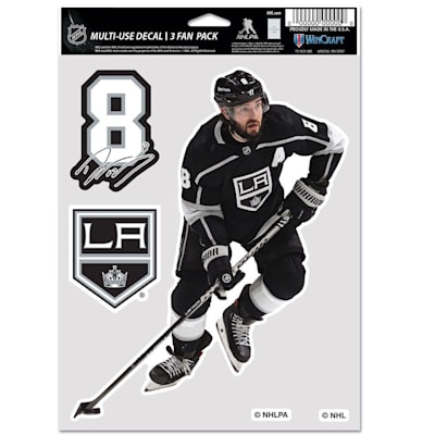  (Wincraft Multi-Use Player Decal 3 Fan Pack - LA Kings)