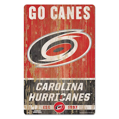  (Wincraft Slogan NHL Wood Sign - 11" x 17" - Carolina Hurricanes)