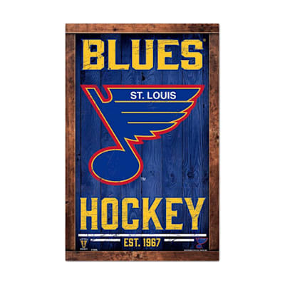  (Wincraft Vintage Wood Sign - 11" x 17" - St. Louis Blues)