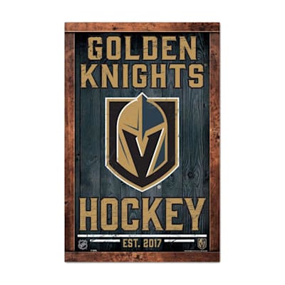  (Wincraft Vintage Wood Sign - 11" x 17" - Vegas Golden Knights)